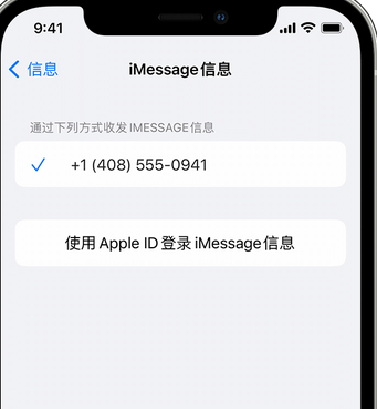 永定apple维修iPhone上无法正常发送iMessage信息